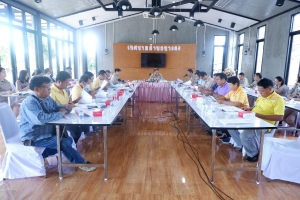 Sunset in the mountains