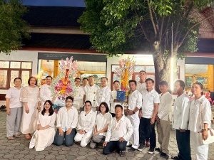 Sunset in the mountains