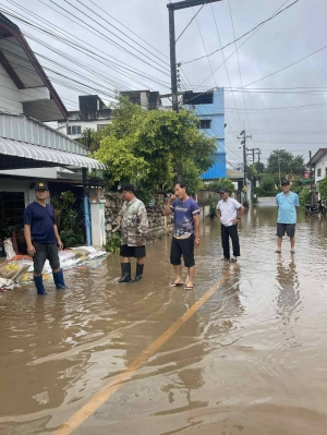 Sunset in the mountains