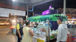 Sunset in the mountains