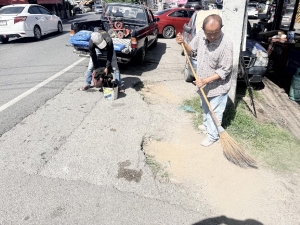 Sunset in the mountains