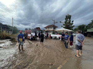 Sunset in the mountains
