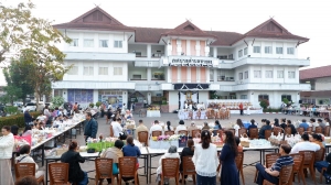 Sunset in the mountains