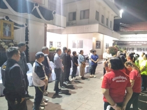 Sunset in the mountains